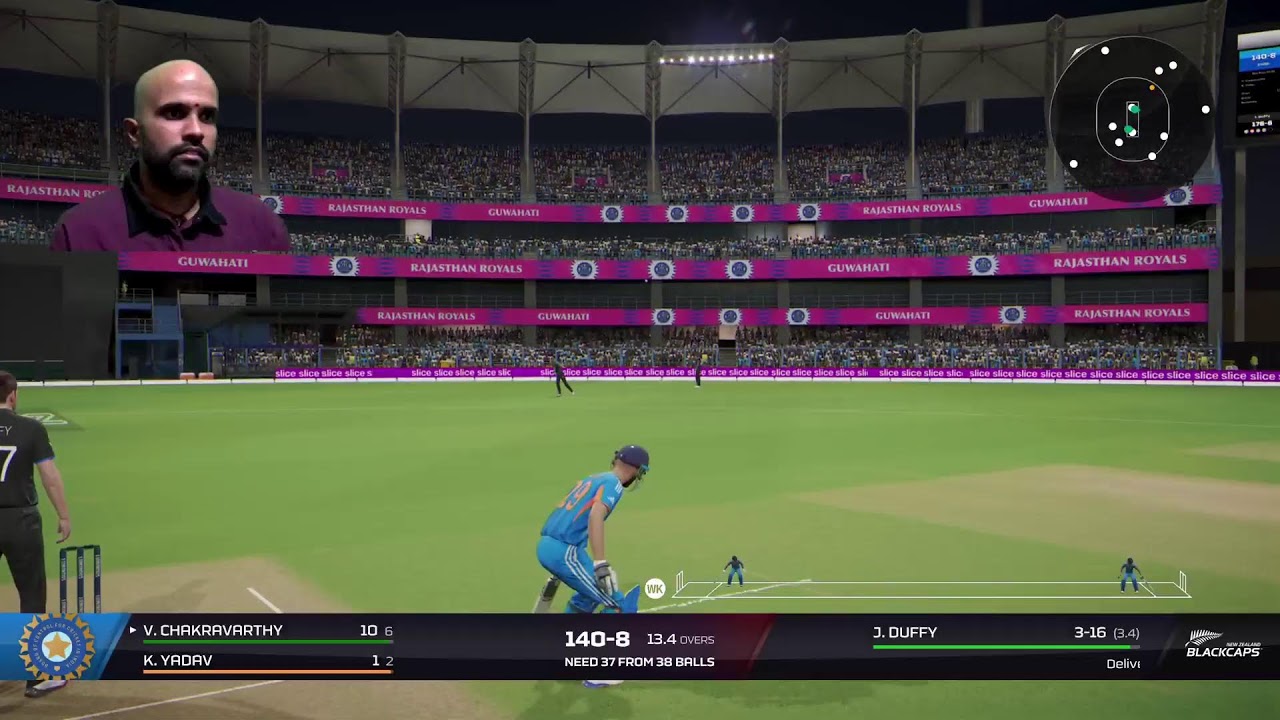 [PS5] IND vs NZ 3rd T20|| Custom Hardest || Cricket 26 ||