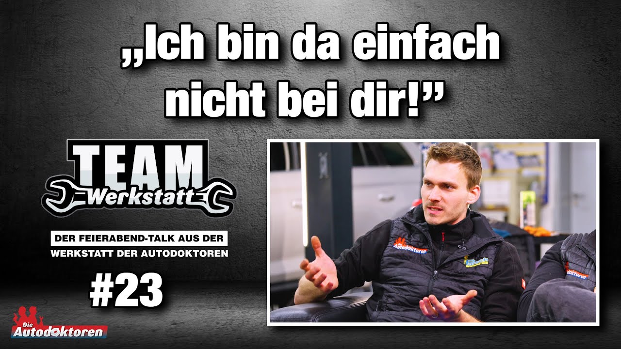 #23 ZÜNDSTOFF | TEAM WERKSTATT - Der Feierabend-Talk aus der Werkstatt der Autodoktoren