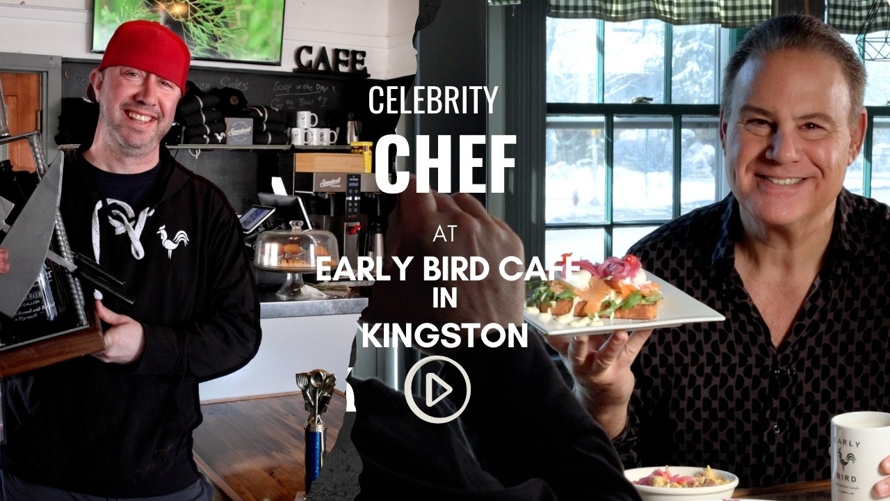 Сейчас середина зимы, но мы в кафе Early Bird в Кингстоне, штат Массачусетс, согреваем вас! ❄️🔥