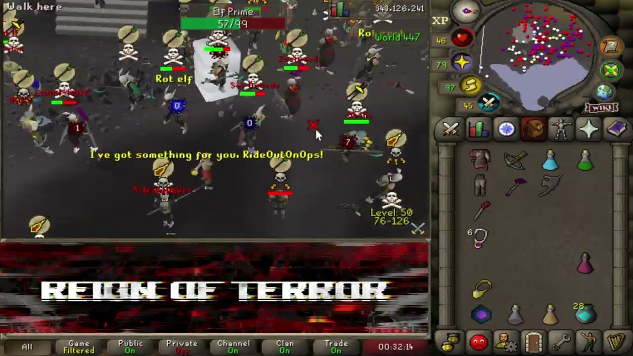 {P2P SUNDAY} REIGN OF TERROR VERSUS INFLICTION. FT. a few random noobies.