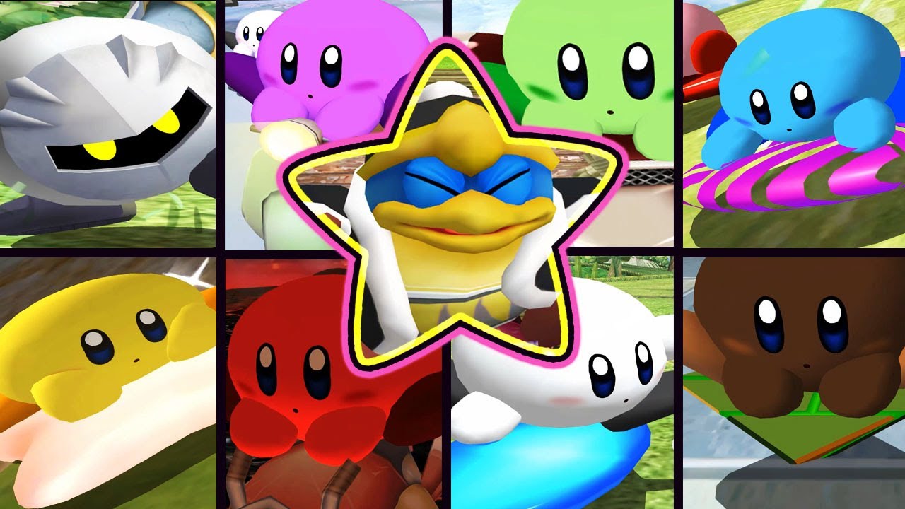 Kirby Air Ride All Machines / Vehicles / Characters (Gamecube)