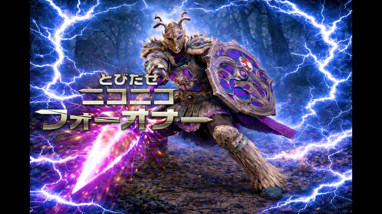 とびだせニコニコフォーオナー[ForHonor]2時まで組