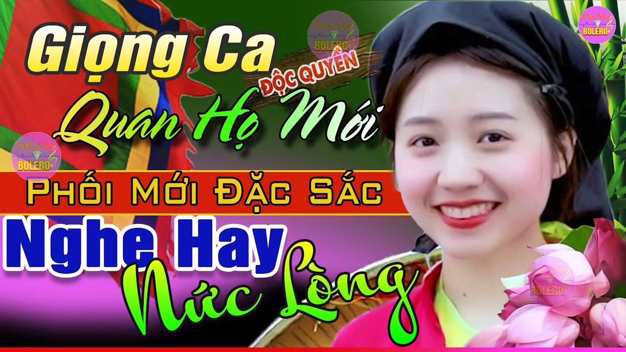 Mở To Hết Cỡ GIỌNG CA QUAN HỌ Hay Nhất 2025 ➤ LK Quan Họ Phối Mới Nghe Hay Nức Lòng - Kim Cúc #04