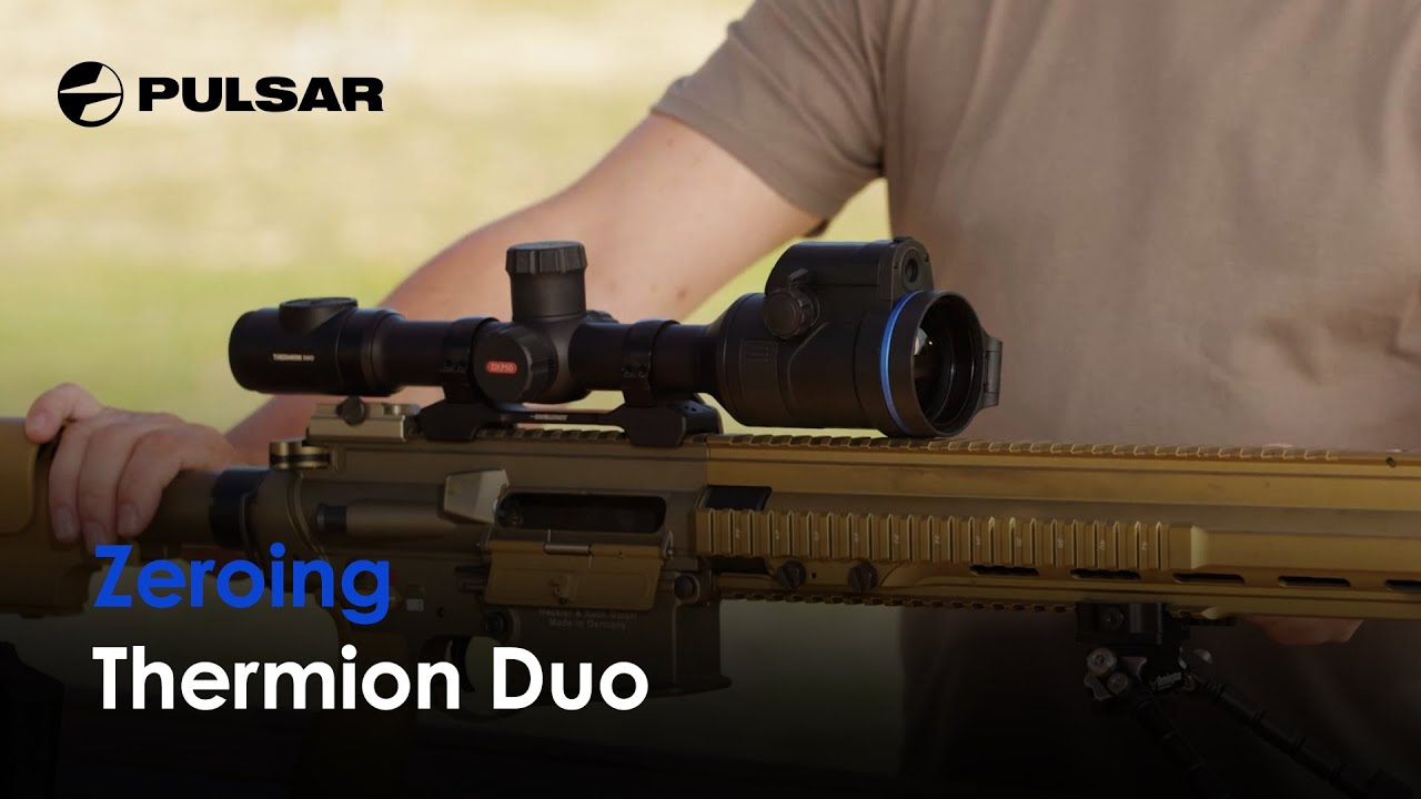 How to zero Pulsar Thermion Duo DXP50 | Multispectral fusion