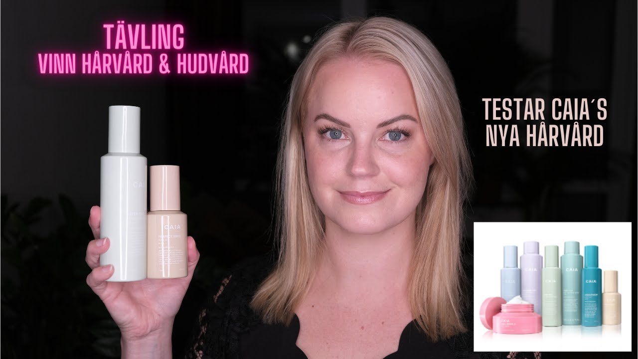 TESTAR NYA KOLLEKTIONEN FRÅN CAIA + VINN MINA FAVORITER