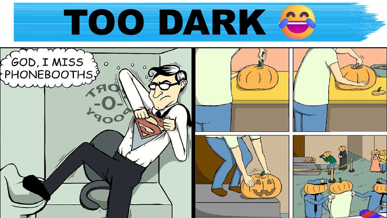 Wait&hellip; This Is Too Dark 😂 | Funny Comics With Twisted Humor.