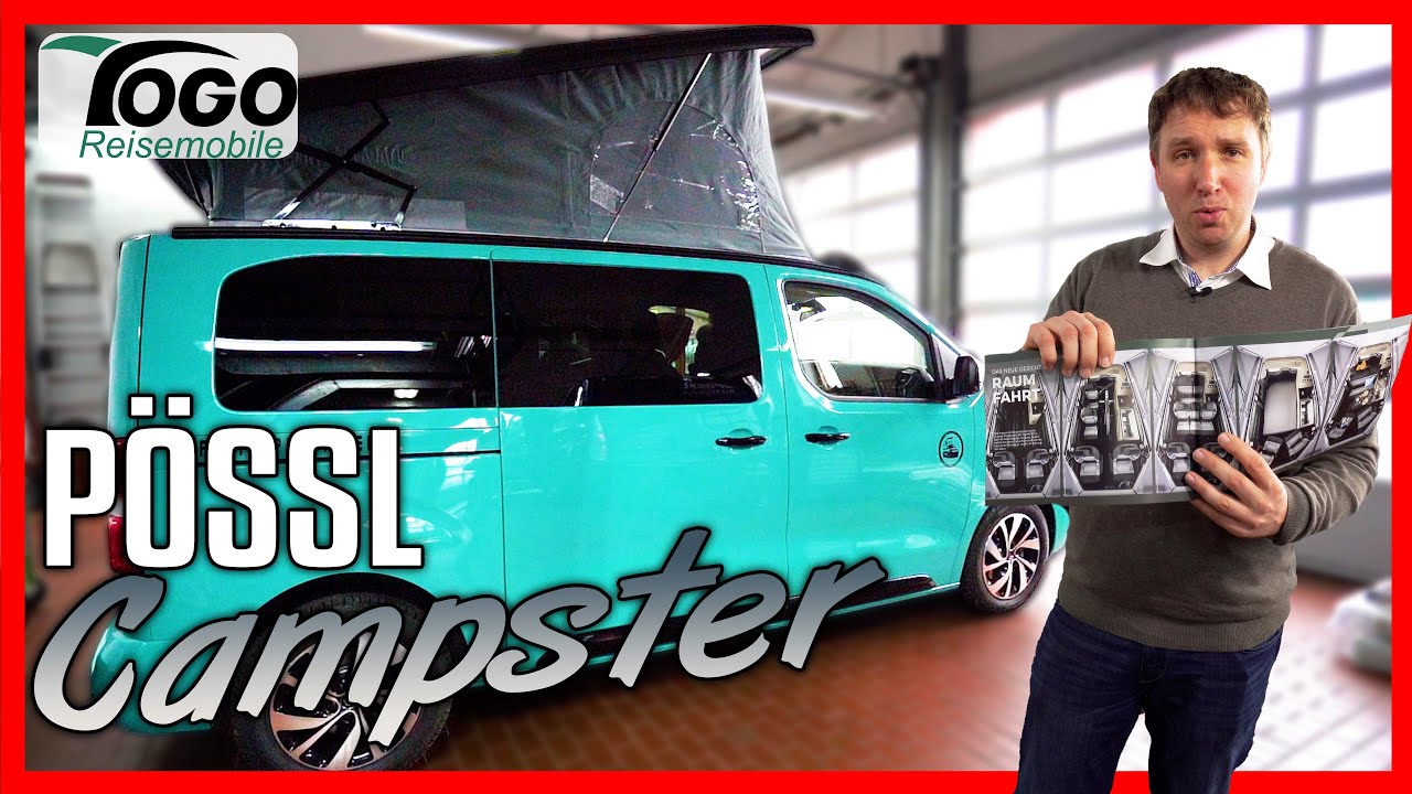 ❤️ PÖSSL CAMPSTER 2021 ❤️ alltagstauglicher Camper mit Aufstelldach | TOGO REISEMOBILE | Roomtour