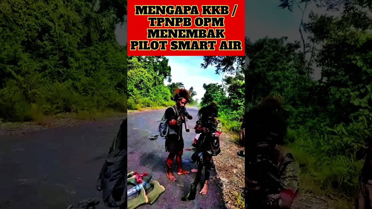 TEROR KKB PAPUA: Pimpinan TPNPB Ancam Pesawat, Aparat Jadi Target Utama #papua #feedshorts #shorts