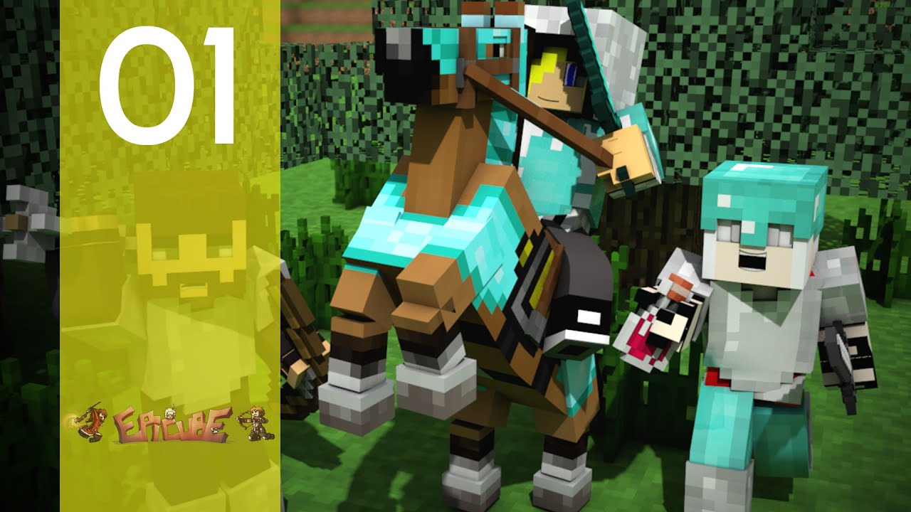 Minecraft : UHC sur EpiCube ! Ep. 1 avec Tcrawlers et Adranmelech
