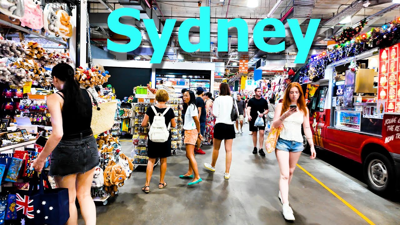 Australia Sydney Walking Tour - Market City | Best Shopping Place