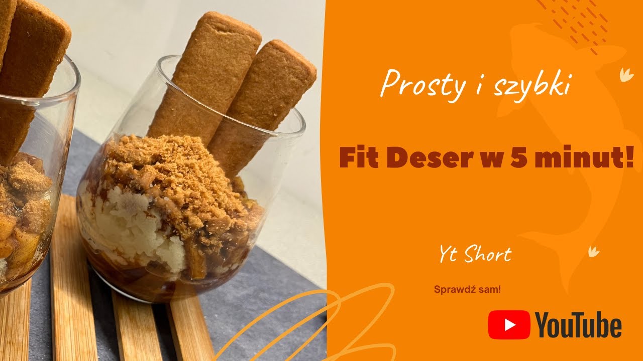 ABSOLUTNY SZTOS 💥  FIT DESER W 5 MIN 💥 PRZEPYSZNY FIT DESER