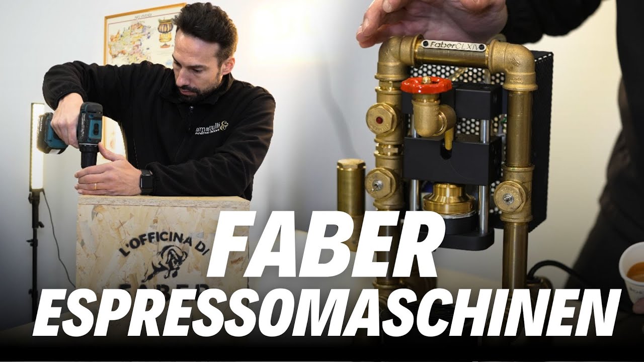 FABER Espressomaschinen Vergleich