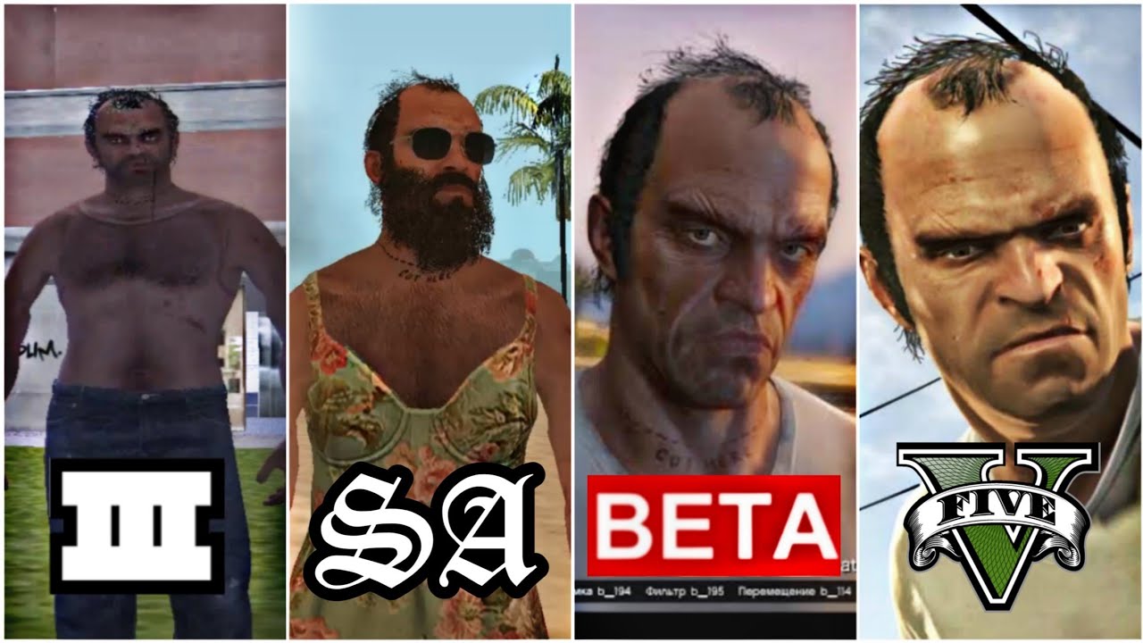 Evolution of Trevor Philips in GTA Games | TREVOR Visits Every GTA