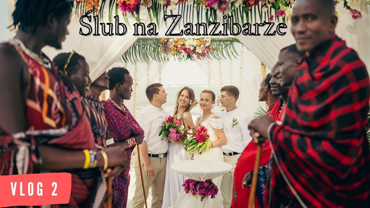 Nasz ŚLUB na Zanzibarze i lot na SAFARI- Vlog 2 | Zanzibar w 2022 roku
