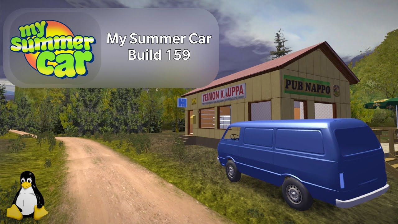 Jogando My Summer Car na Build 159 no Linux