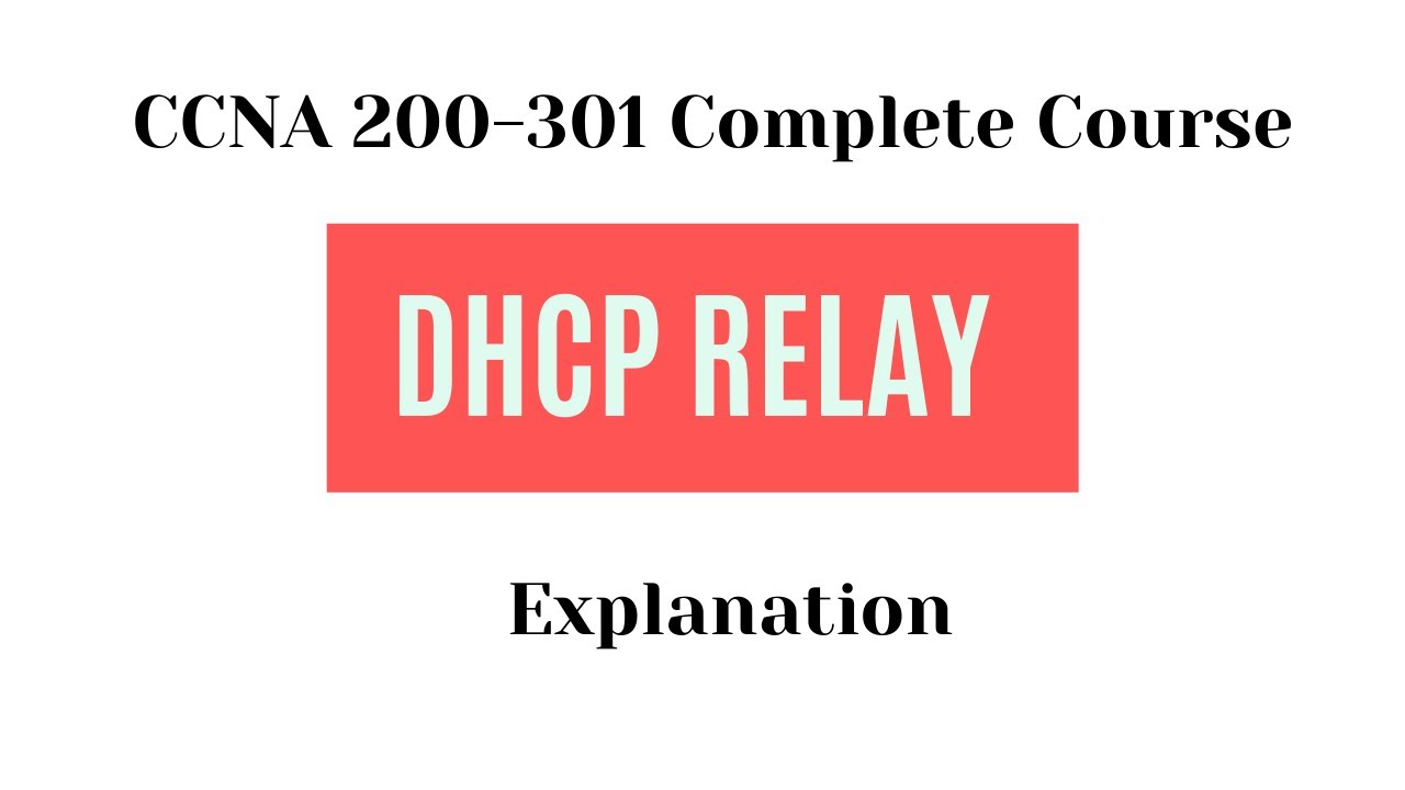 Объяснение работы DHCP-ретранслятора