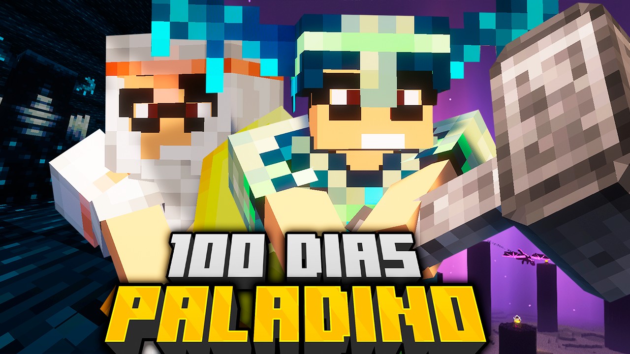 SOBREVIVI 100 DIAS COMO GUERREIRO PALADINO NO MODPACK PROMINENCE 2 NO MINECRAFT - O FILME