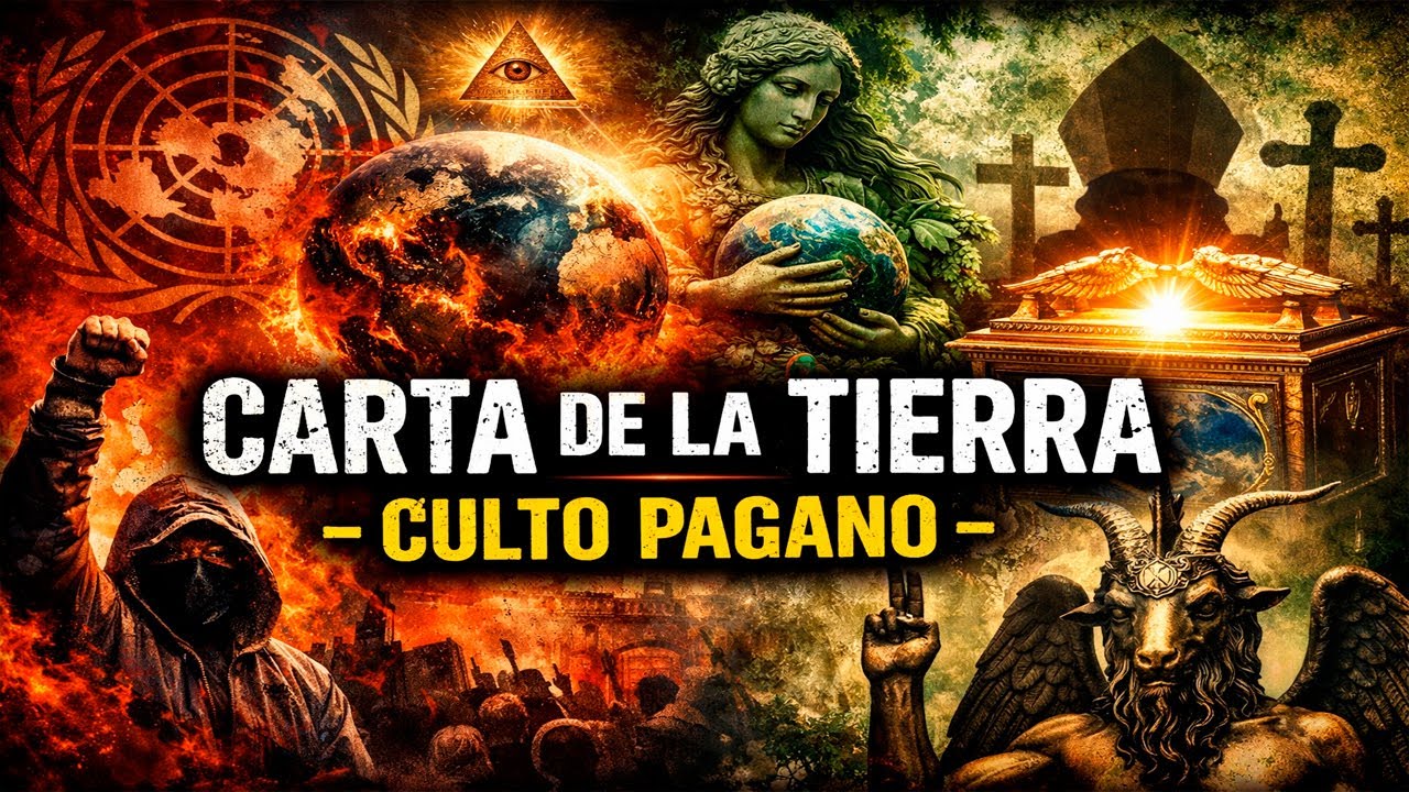🔥 CARTA DE LA TIERRA: EL NUEVO CULTO GLOBAL 🌍🛑