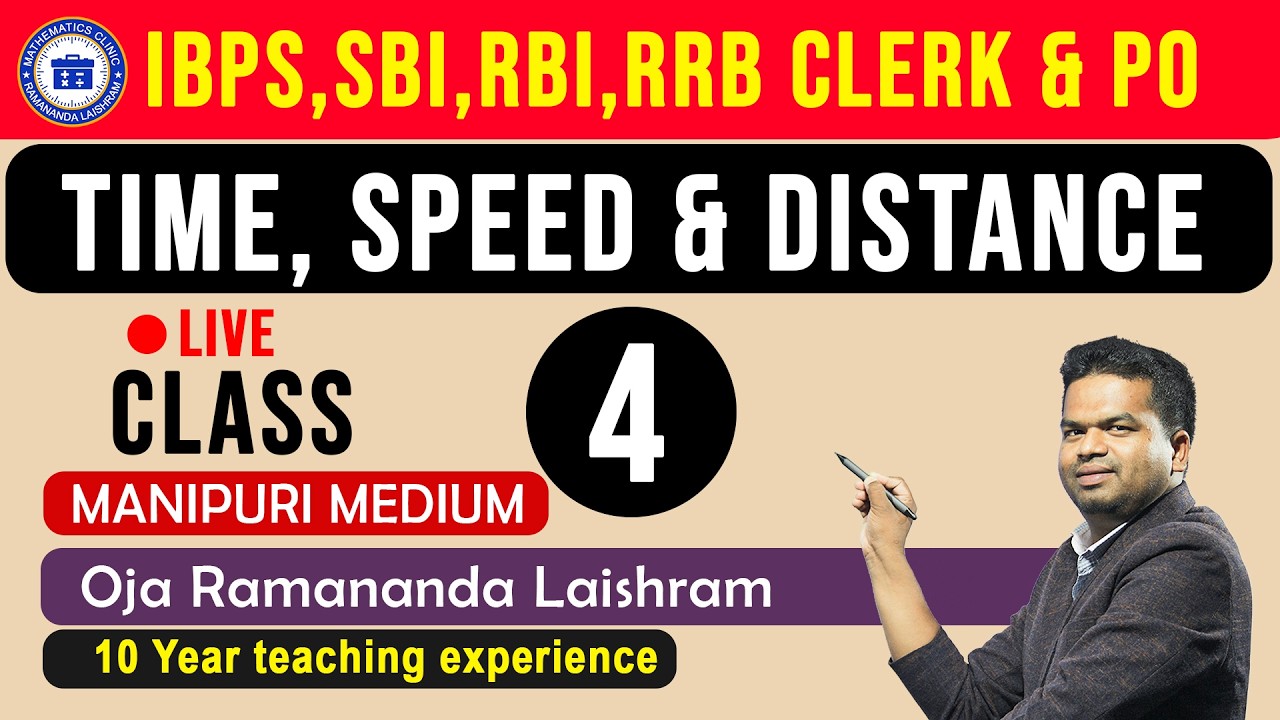 BANKING DAY 143  TIME SPEED DISTANCE  4  | BANKING