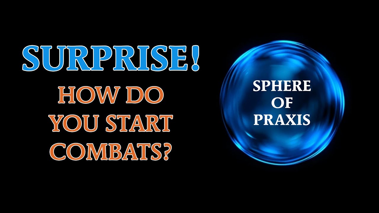 SURPRISE! Your Game Master Has Started Combat