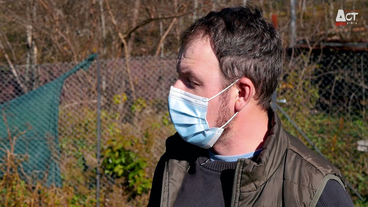 Ciprian Minea- producător local de pește, Râul Sadului, Sibiu