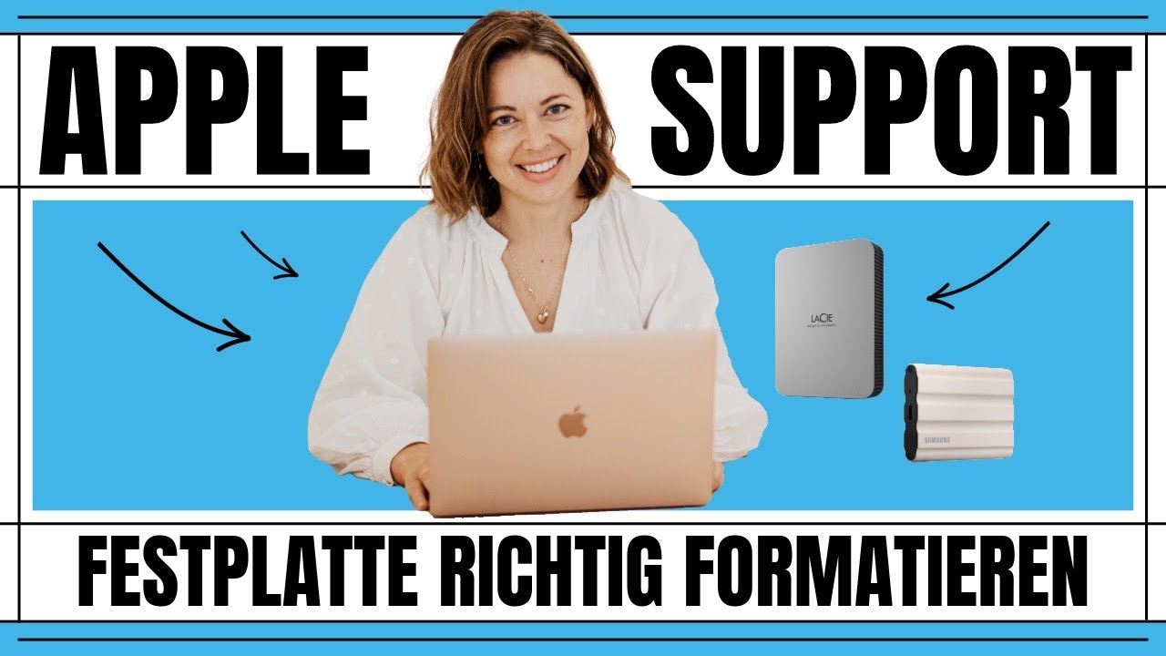 Externe Festplatte für den Mac formatieren