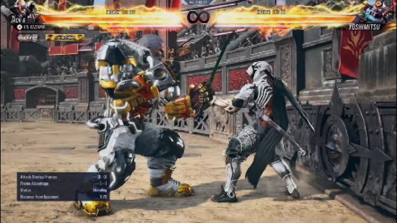 TEKKEN™8 Jack-8 Low Parry and Throw Combos! 4K!