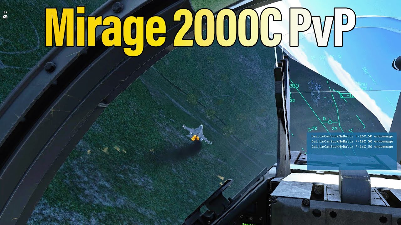 Mirage 2000C PvP en duo - DCS WORLD