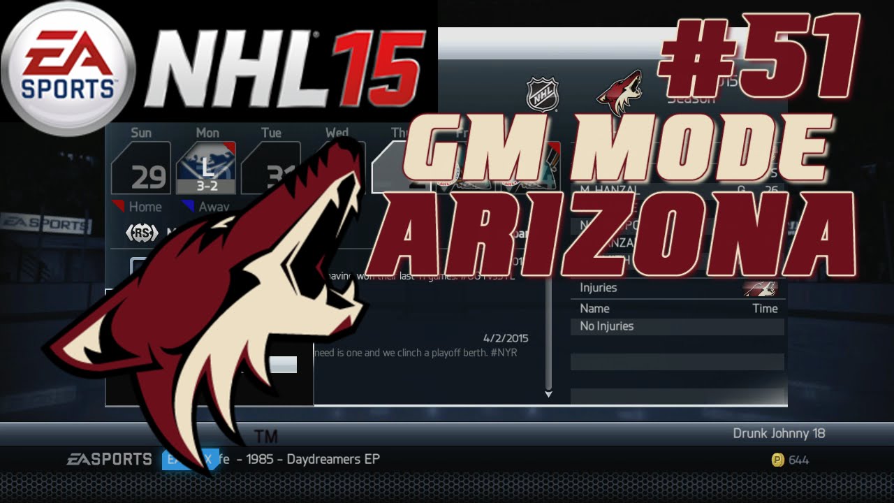 NHL 15: GM Mode Commentary - Arizona ep. 51 