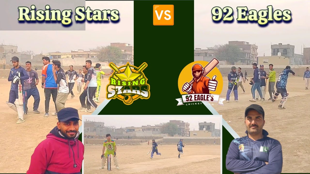 92 Eagles vs Rising Stars | Fighting Match | #cricket 