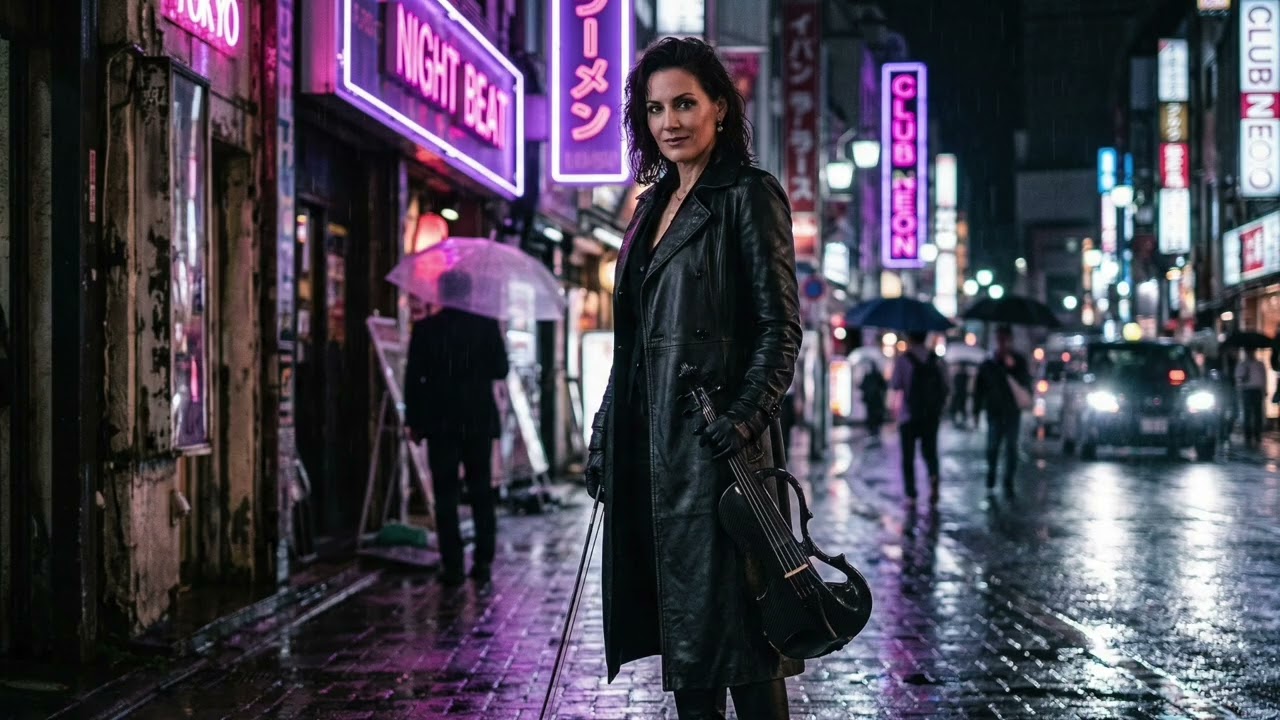 neon tears | melodic deep house & dramatic violin 🎻🌃