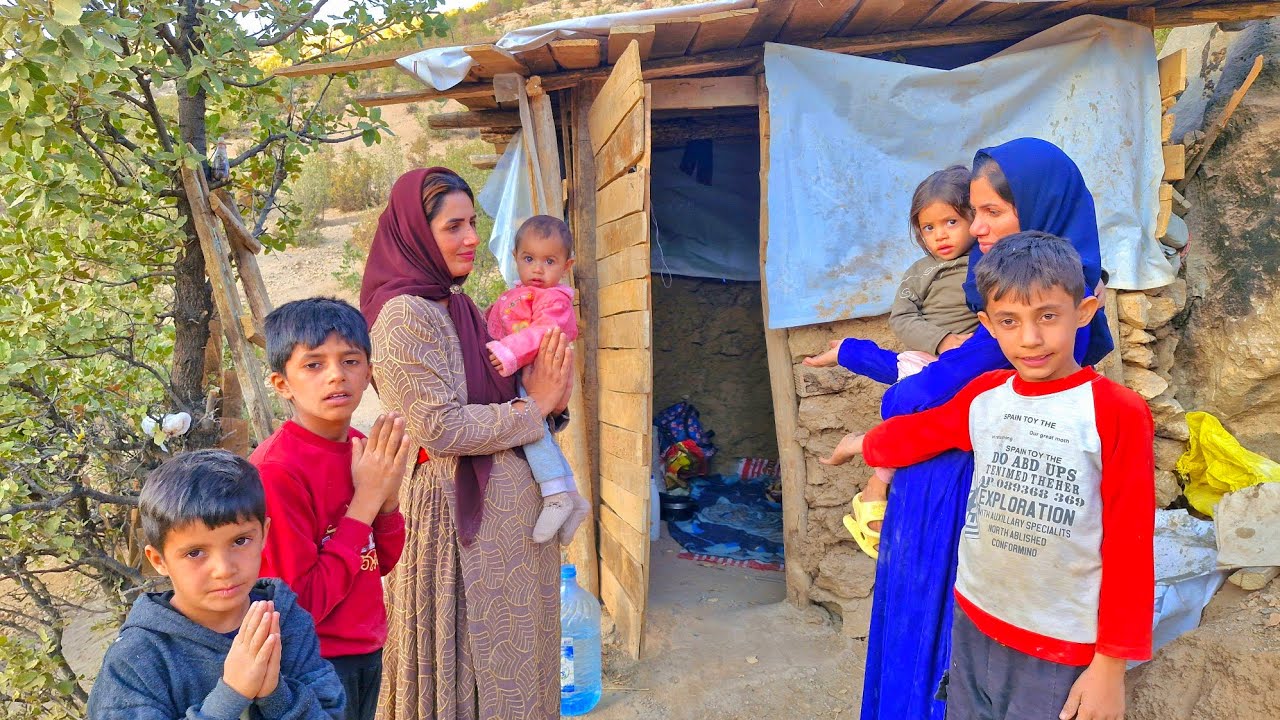 Трогательный подарок от кочевой семьи бездомной матери