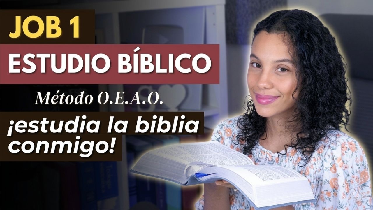 Estudio B&iacute;blico de Job 1 vers&iacute;culo por vers&iacute;culo - C&oacute;mo estudiar la Biblia | Sarah Yuritza