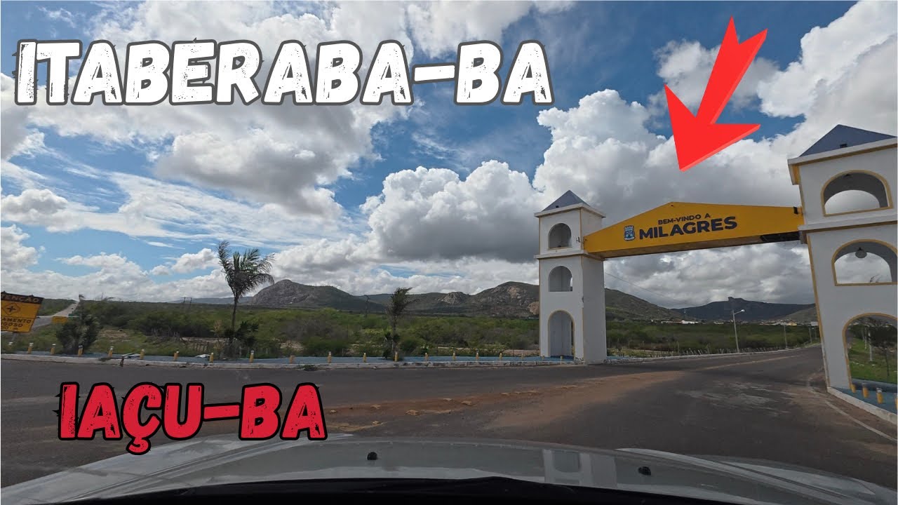 Trecho de Ruy Barbosa BA-046, Itaberaba, Iaçu até o Acesso BR-116 Milagres-BA, VIAGEM DE RETORNO SP.