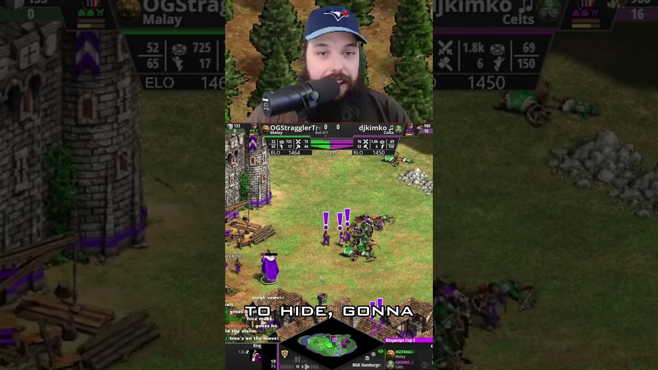 StragglerTree x DJKimko King Snipe #twitch #gaming #funny #aoe2 #kingsnipe #grathwrang #edit #games