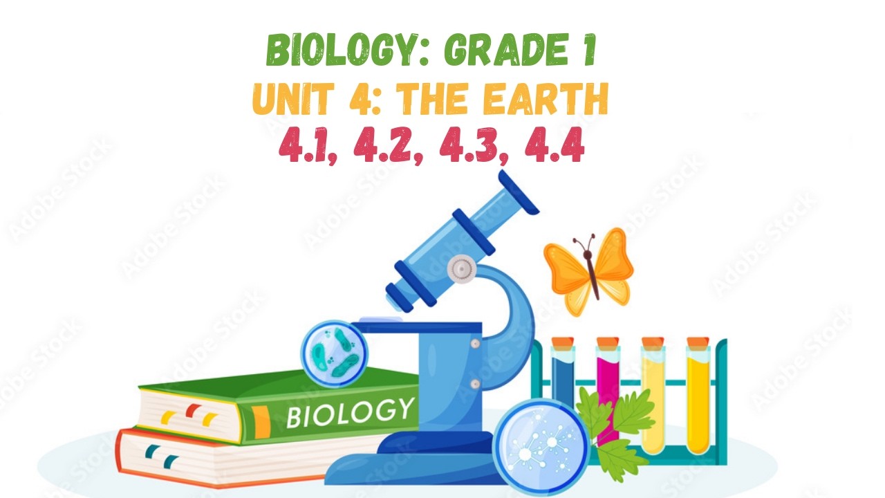 UNIT 4: THE EARTH