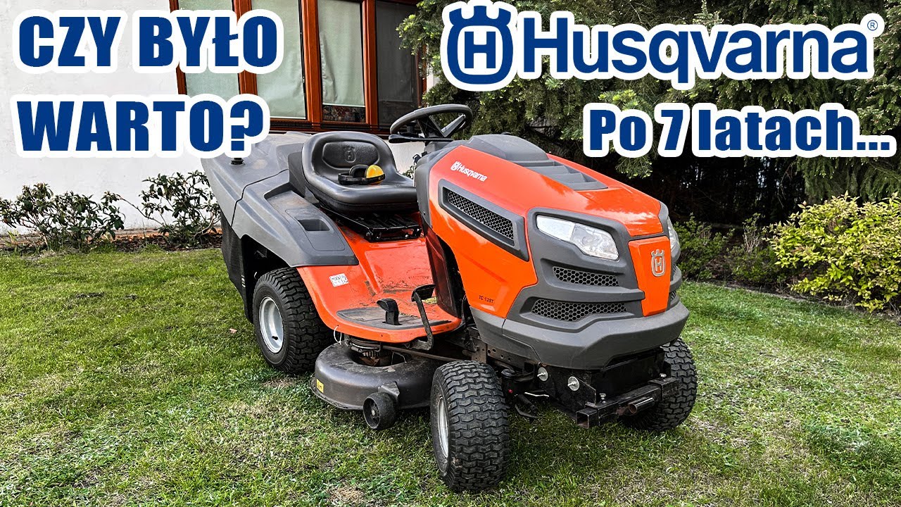 Czy warto kupić traktorek Husqvarna TC139T? Opinia o Husqvarna po 7 latach