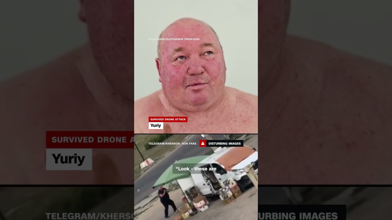 Russian drone attacks food vendor in Ukraine