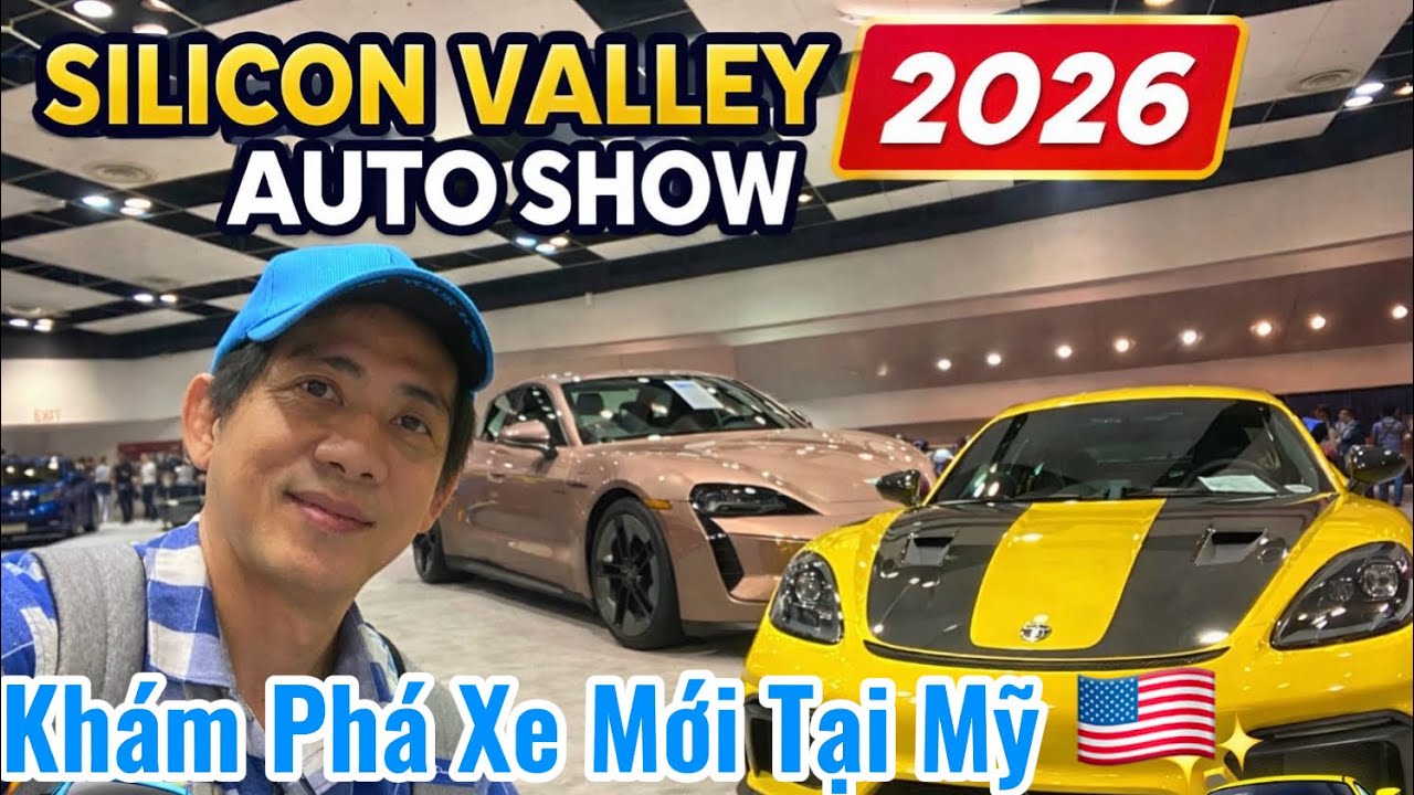 Мой первый визит на автосалон в Силиконовой долине в США в 2026 году — мне понравилась каждая маш...