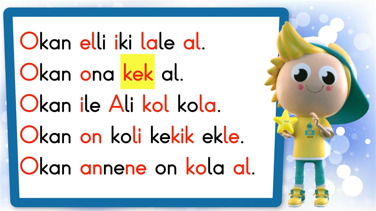 O sesi hece kelime cümle etkinlikleri | O harfi