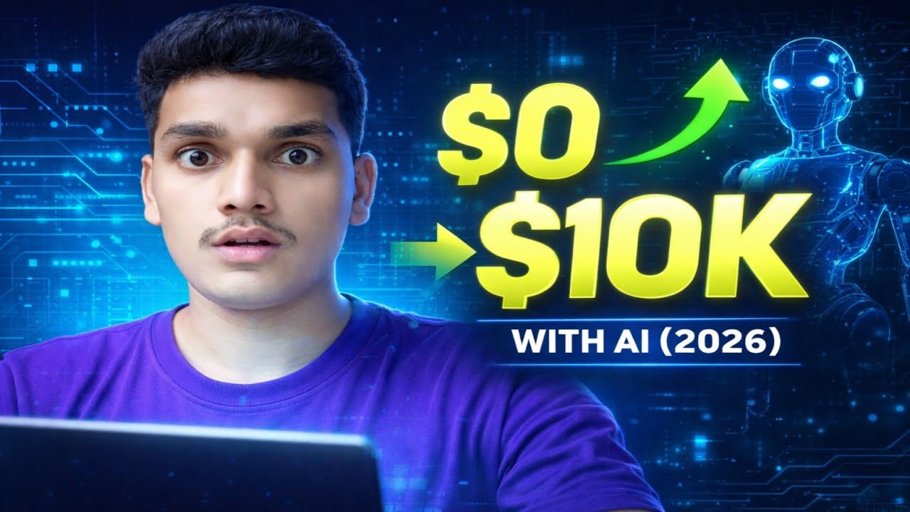 How to Make $10,000 Using AI in 12 Months (No Degree Needed)