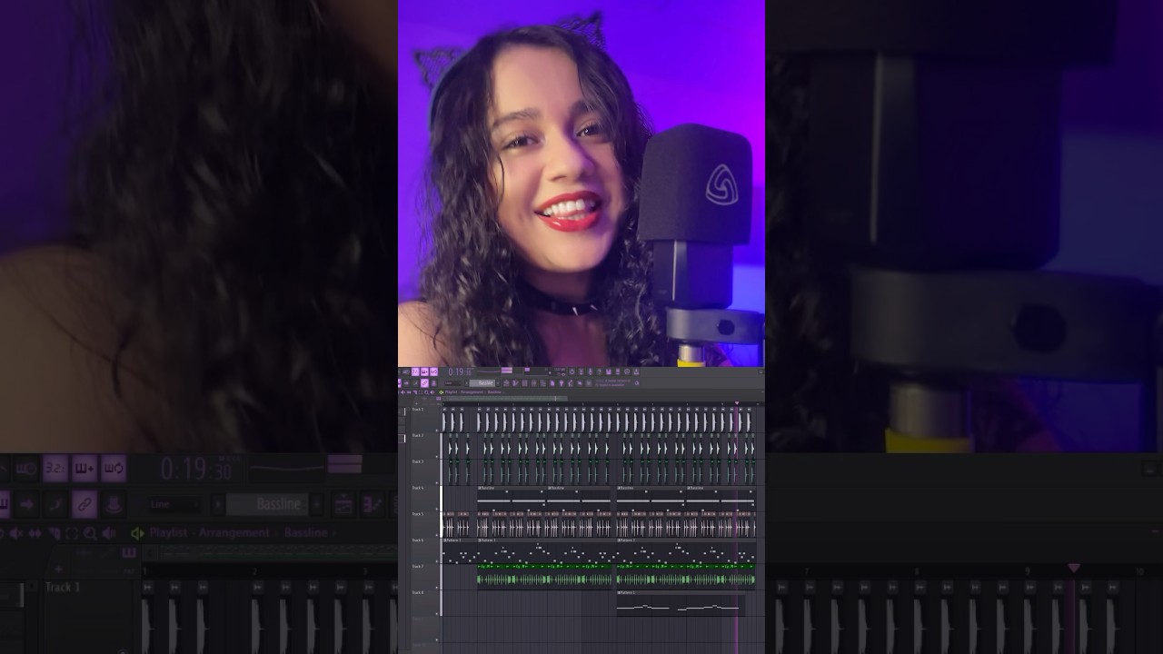 FL Studio VS Goth Girl 😎🖤#flstudio #musicproduction  #shorts #shortsvideo