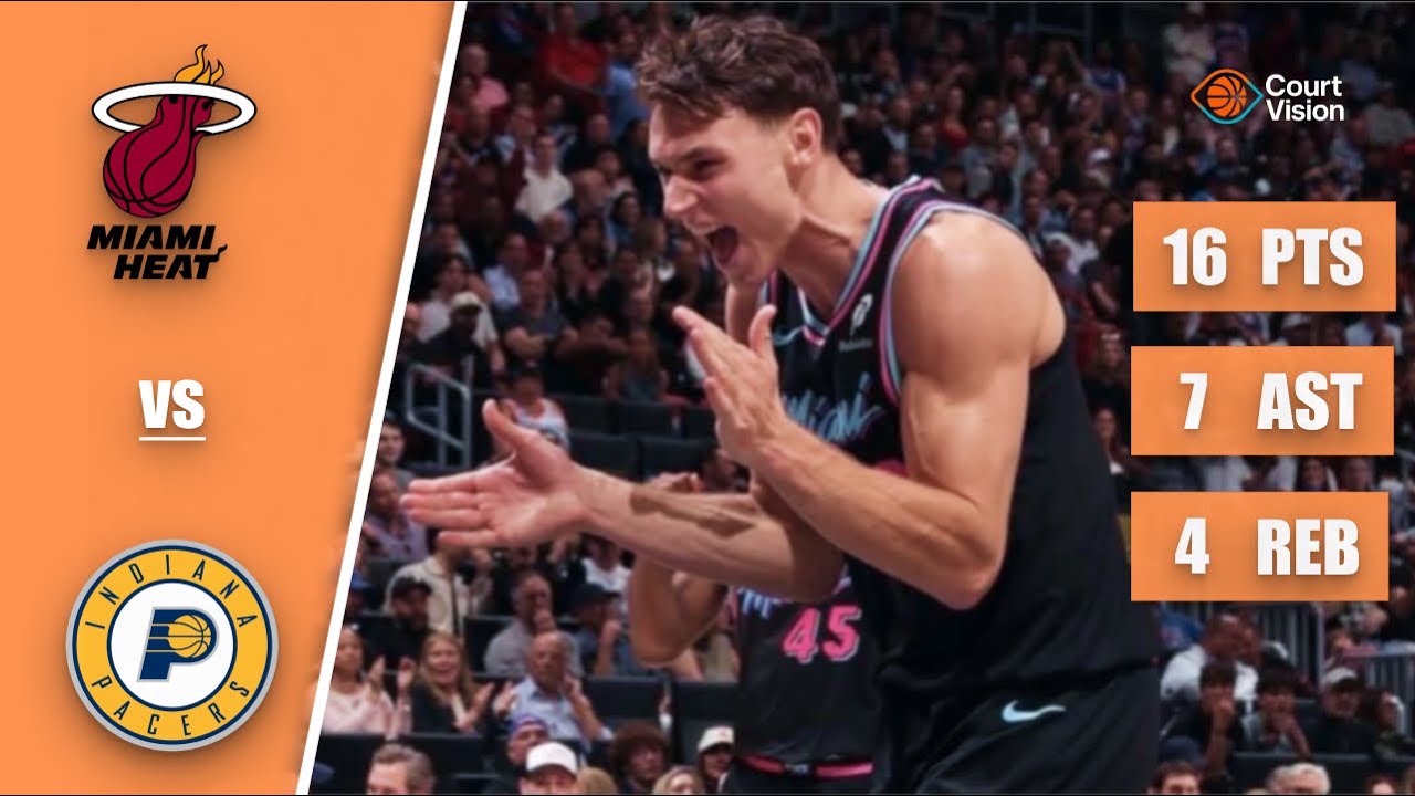 Pelle Larsson - 16 Points, 7 Assists, 4 Rebounds vs Pacers - 2025-26 Regular Season