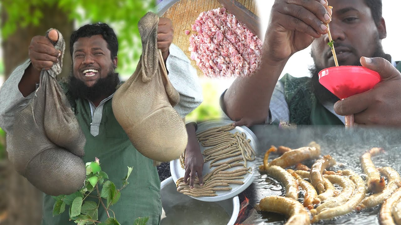 VILLAGE HOT DOG | Goat boti inside the Mutton meat Recipe | Hot dogs recipe cooking in Village