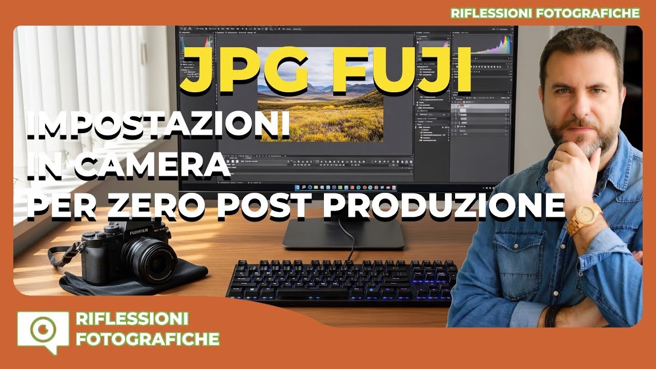 FILE JPEG FUJIFILM  :  LE IMPOSTAZIONI IN CAMERA PER ZERO POST PRODUZIONE E NON SOLO