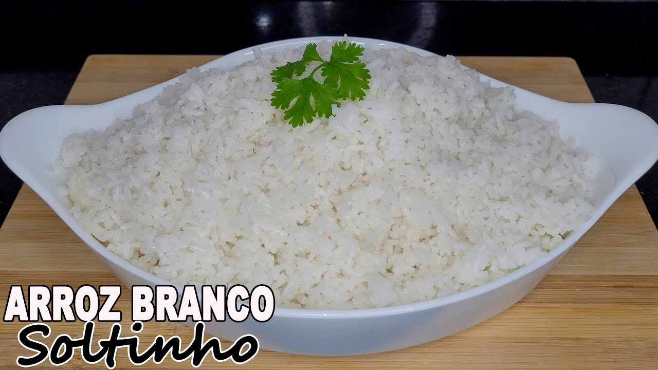 COMO FAZER ARROZ BRANCO SOLTINHO SEM ERRO