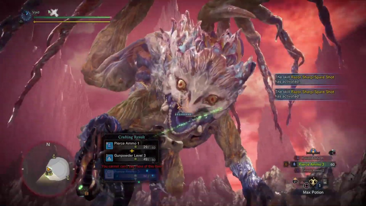 {MHW:IB} Pierce HBG vs. Shara Ishvalda - 4'36 (TA Rules)