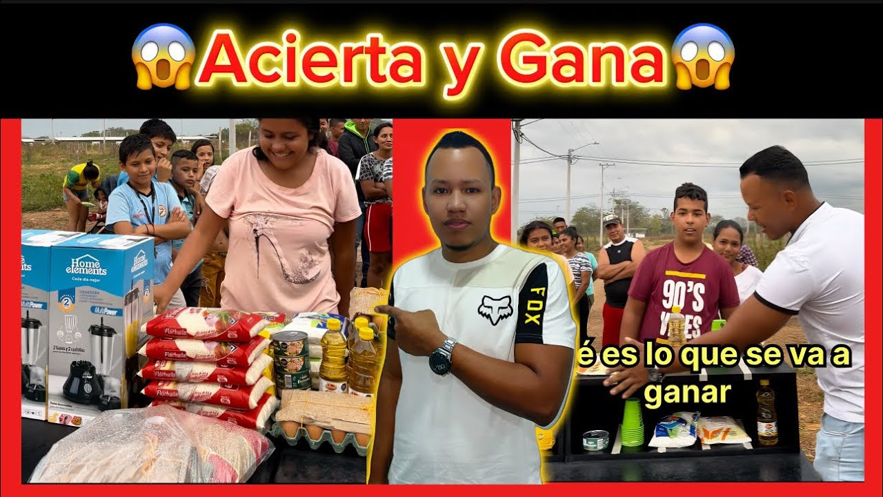 🚫El mejor desafío de acierto Para Ganar Mercado Y Licuadora ✅
