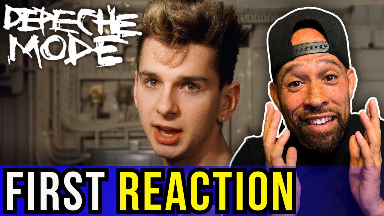 Rapper FIRST time REACTION to Depeche Mode - People Are People! I Love you MAN....