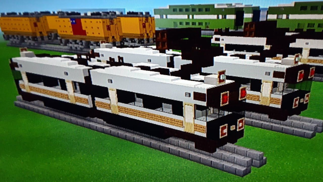 Minecraft Siemens P2000 Light Rail Tutorial